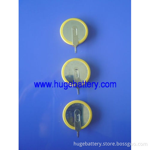 2014 Hot-Sales 3.7V Lithium Button Cell Battery (LIR2045, LIR2032, LIR2477)